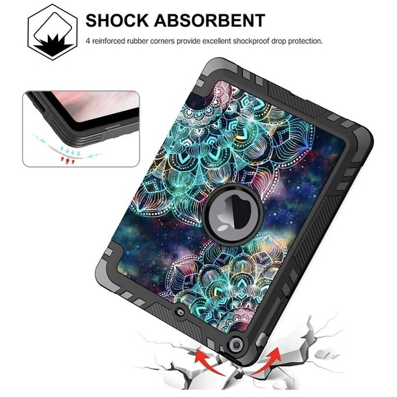 ipad mini 3, 2, 1 protective case. shockproof, slim shell. TPU protector. glows - Picture 3 of 3
